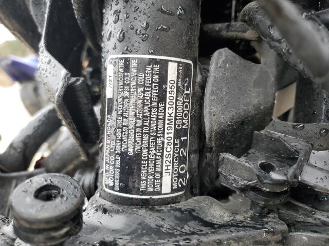 2021 HONDA CB1000 RA JH2SC8019MK300550