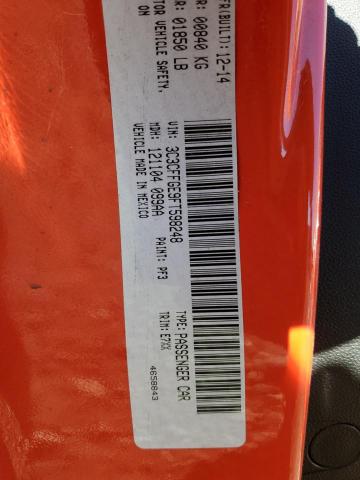2015 FIAT 500 ELECTR 3C3CFFGE9FT598248