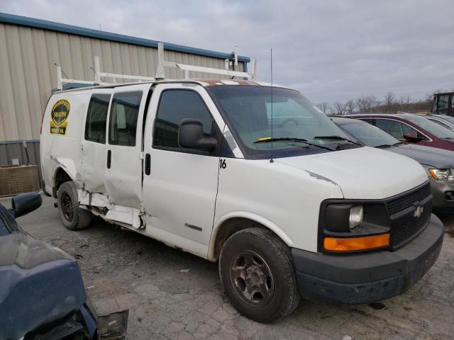 Salvage cars for sale from Copart Chambersburg, PA: 2003 Chevrolet Express G2