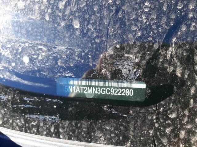 5N1AT2MN3GC922280 Nissan ROGUE S