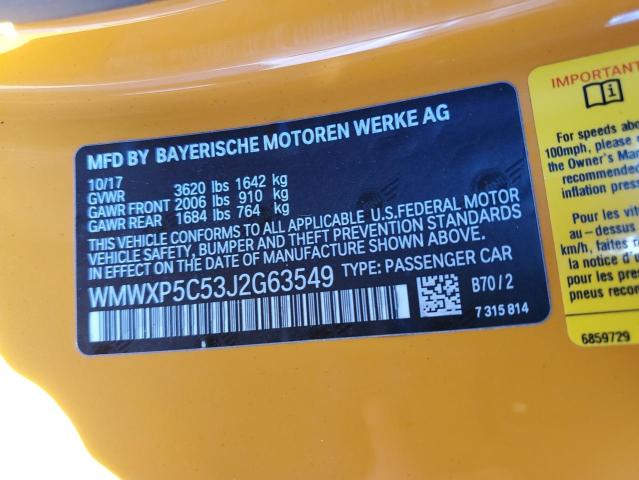 WMWXP5C53J2G63549 Mini Cooper