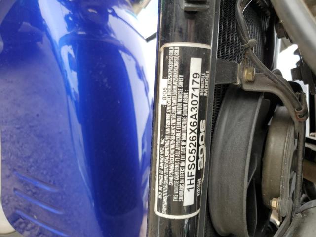 2006 HONDA VTX1300 R 1HFSC526X6A307179
