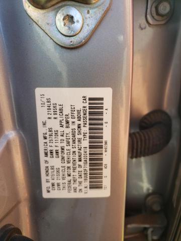 2016 ACURA TLX ADVANC 19UUB3F71GA000418