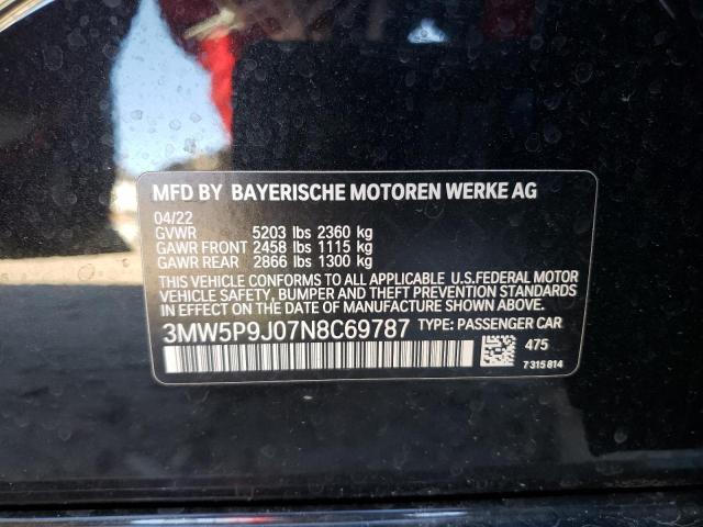 2022 BMW 330XE 3MW5P9J07N8C69787