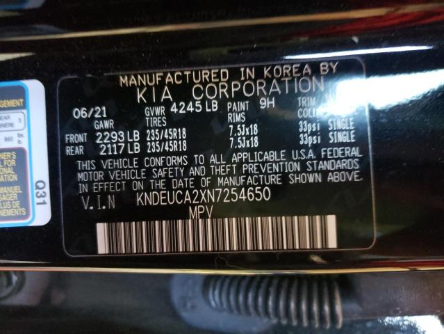 2022 KIA SELTOS NIG KNDEUCA2XN7254650