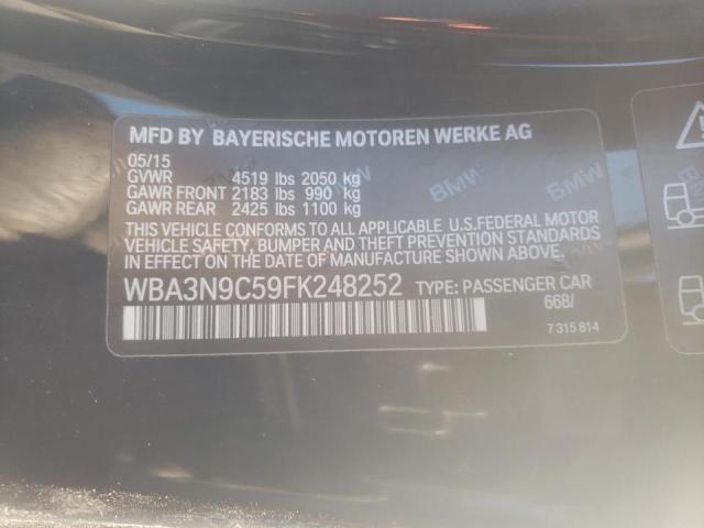 2015 BMW 428 XI WBA3N9C59FK248252