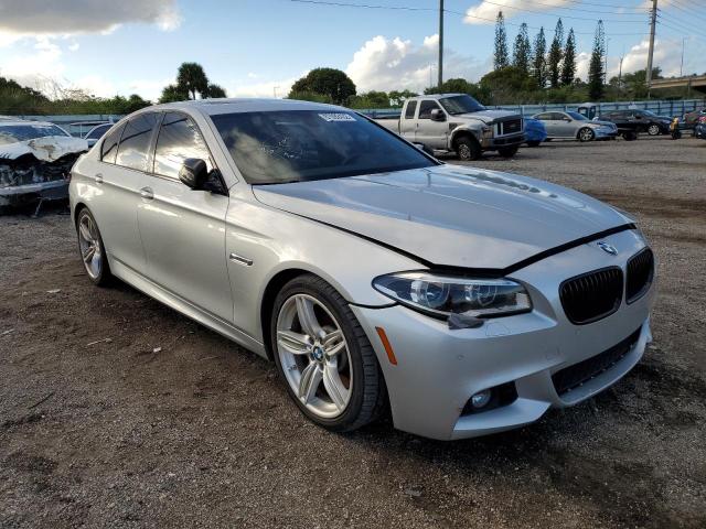 Salvage cars for sale at Miami, FL auction: 2016 BMW 535 I