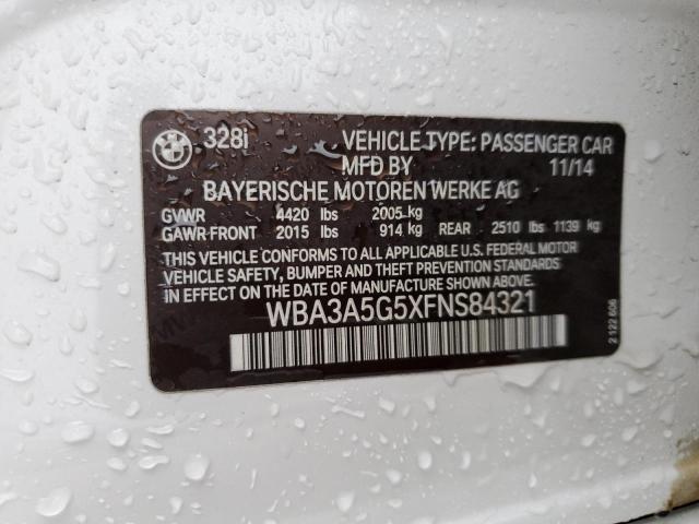 2015 BMW 328 I - WBA3A5G5XFNS84321