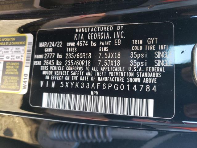5XYK33AF6PG014784 KIA Sportage Ex