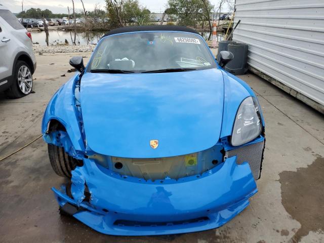 2022 PORSCHE BOXSTER BA WP0CA2A89NS205516