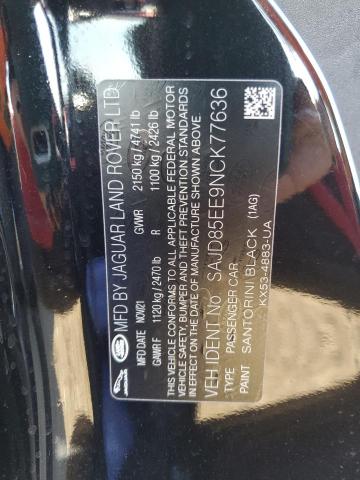 2022 JAGUAR F-TYPE R D SAJD85EE9NCK77636