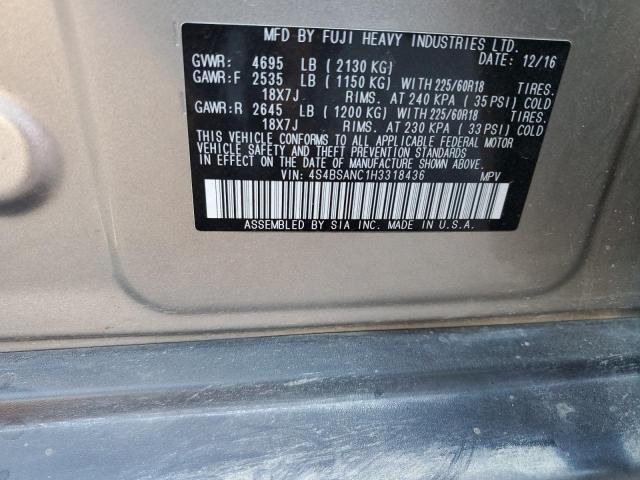 4S4BSANC1H3318436 Subaru Outback 2.5i Limited