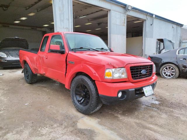 Salvage cars for sale from Copart Davison, MI: 2009 Ford Ranger SUP