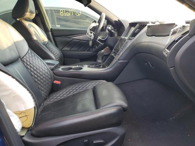 VIN: JN1FV7AP0JM460756 Auction: COPART Lot: 66496002 Location: AL - BIRMINGHAM JN1FV7AP0JM460756 INFINITI Q50 2016 BLUE Photo 5