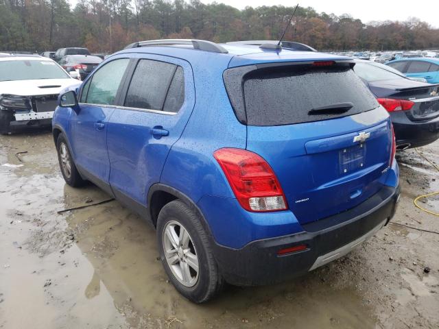 KL7CJLSB8FB108516 Chevrolet TRAX 1LT