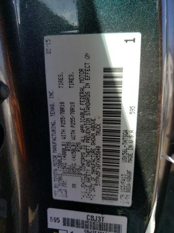 2015 TOYOTA TUNDRA SR 5TFPW5F16FX455848