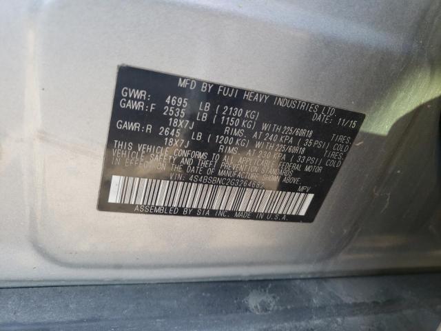4S4BSBNC2G3264682 Subaru Outback 2.5i Limited