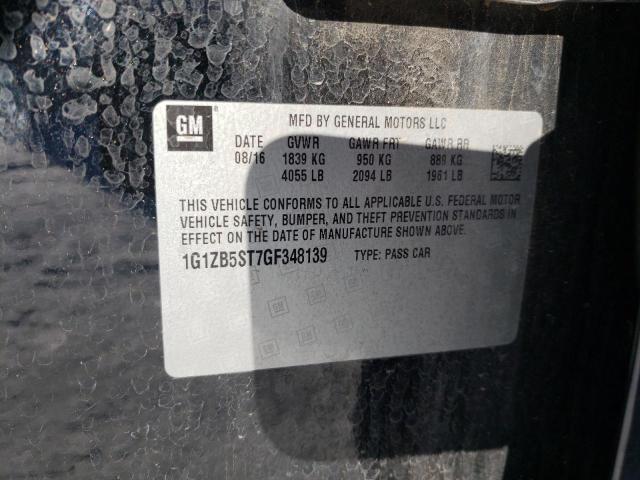 2016 CHEVROLET MALIBU LS - 1G1ZB5ST7GF348139