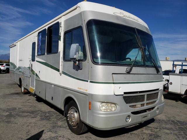 Workhorse Custom Chassis salvage cars for sale: 2003 Workhorse Custom Chassis Motorhome Chassis W22