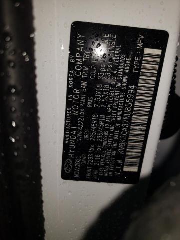 2022 HYUNDAI KONA N LIN - KM8K3CA37NU855994