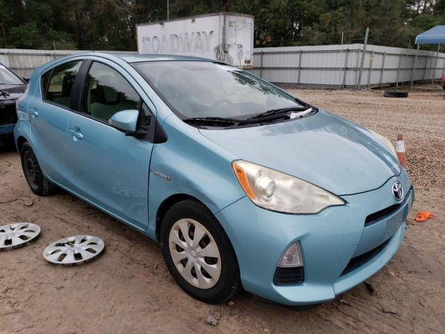 Salvage cars for sale from Copart Midway, FL: 2013 Toyota Prius C