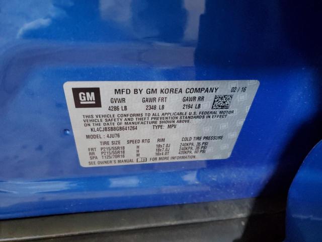 KL4CJBSB8GB641264 Buick Encore Convenience