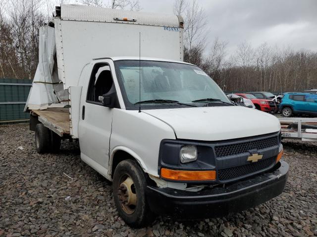 Salvage cars for sale from Copart Duryea, PA: 2013 Chevrolet Express G3