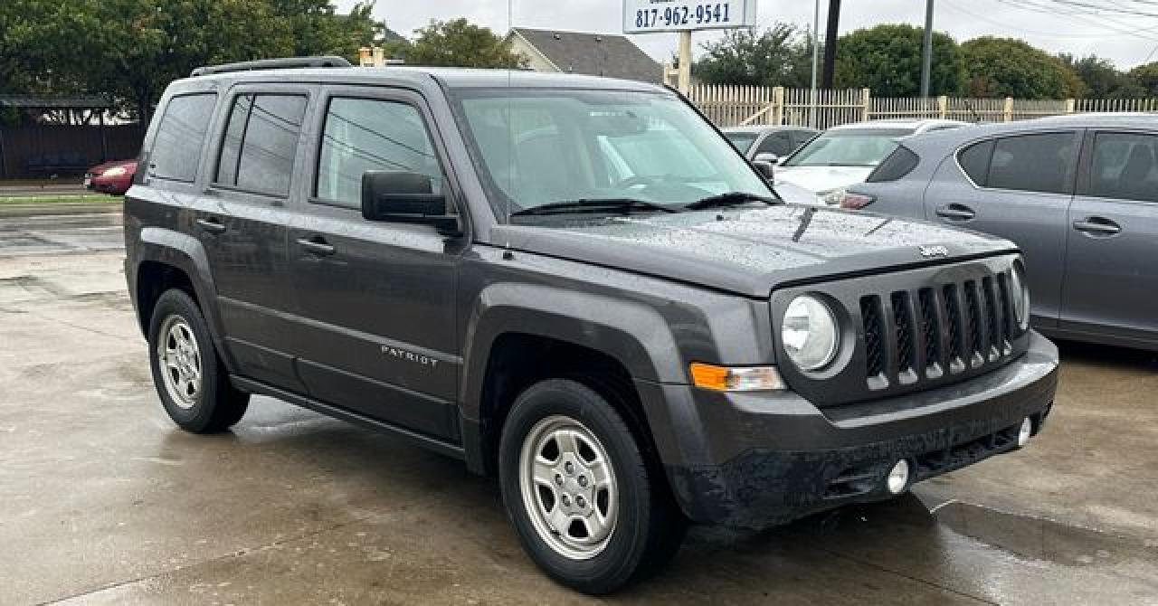 1C4NJPBA2GD743537 2016 Jeep Patriot Sport