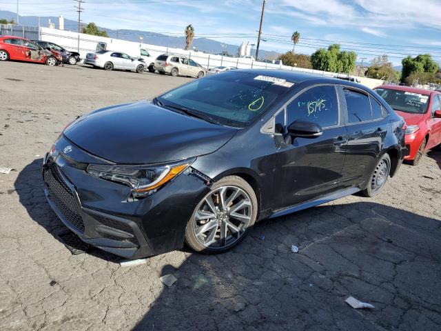 Salvage cars for sale from Copart Colton, CA: 2021 Toyota Corolla SE