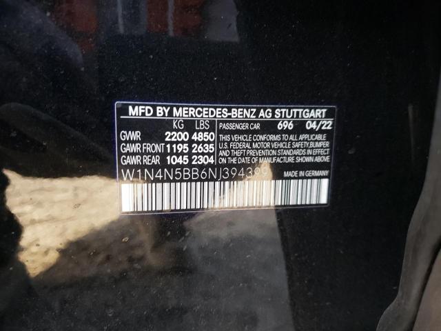 2022 MERCEDES-BENZ GLA 35 AMG W1N4N5BB6NJ394399