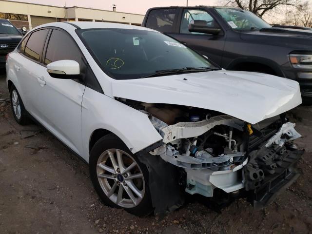 Salvage cars for sale from Copart Wheeling, IL: 2015 Ford Focus SE