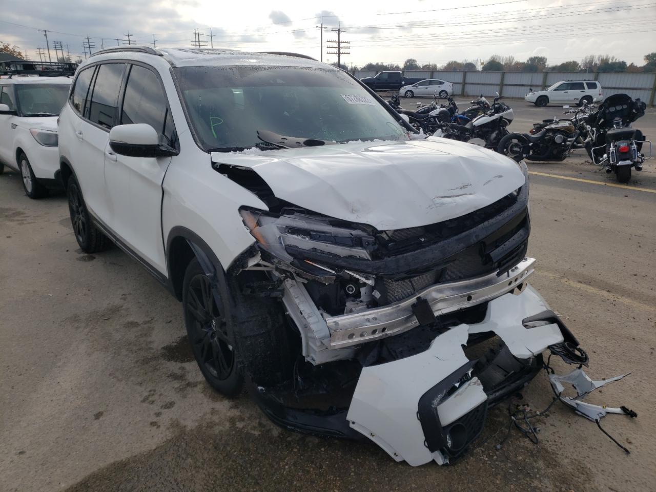 5FNYF6H70NB038553 HONDA PILOT BLAC 2022