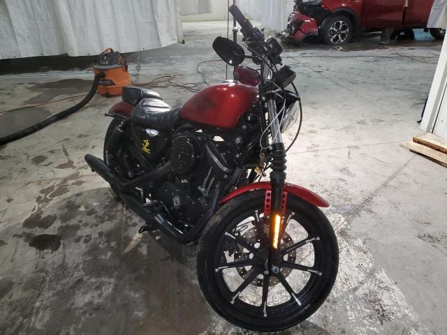Salvage Motorcycles for parts for sale at auction: 2018 Harley-Davidson XL883 Iron 883