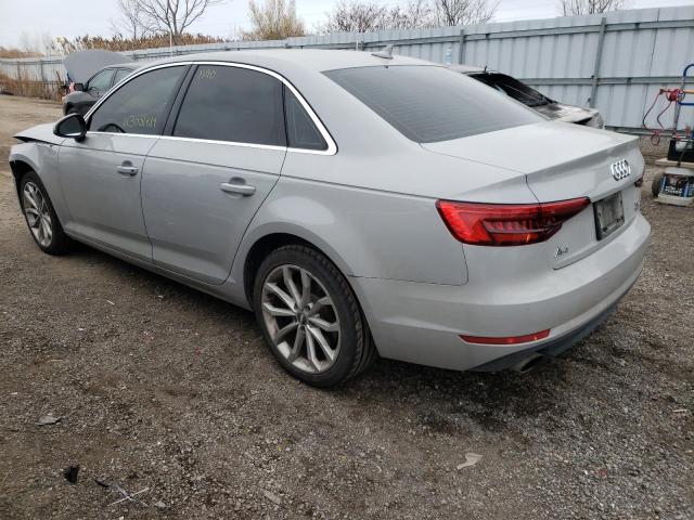 2017 AUDI A4 PROGRES WAUBNAF47HN052683
