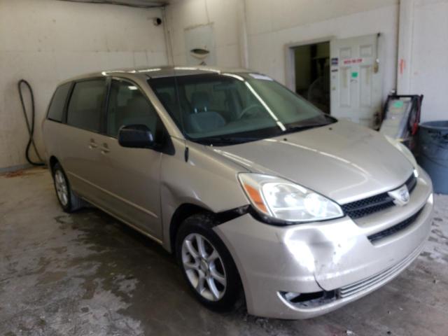 Salvage cars for sale from Copart Madisonville, TN: 2004 Toyota Sienna CE