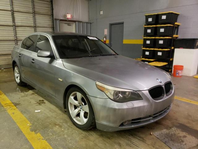 Salvage cars for sale from Copart Mocksville, NC: 2007 BMW 530 I