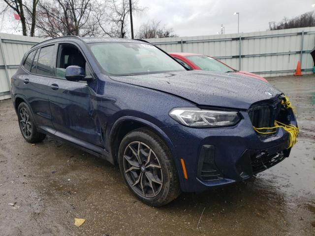 Salvage cars for sale from Copart West Mifflin, PA: 2022 BMW X3 XDRIVE3
