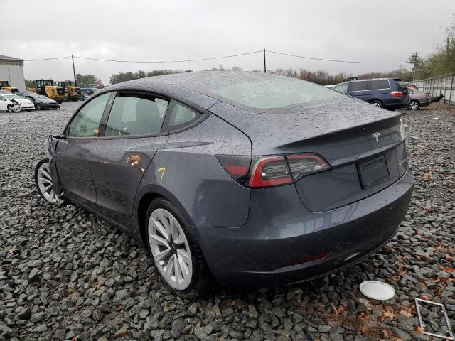 5YJ3E1EB8NF338253 | 2022 TESLA MODEL 3