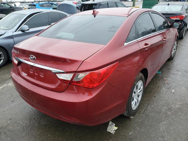 VIN 5NPEB4ACXDH525351 2013 HYUNDAI SONATA no.4