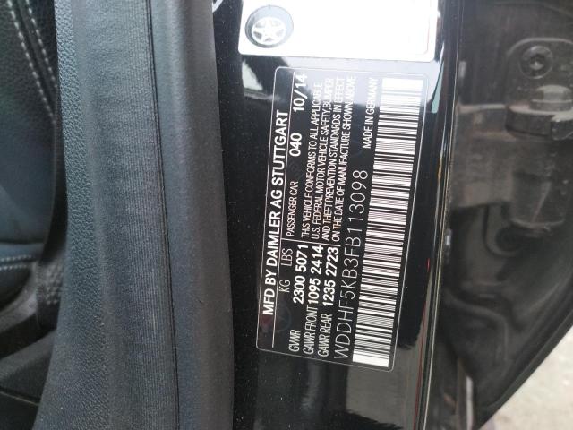 2015 MERCEDES-BENZ 350 WDDHF5KB3FB113098