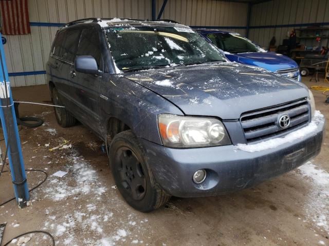 Salvage cars for sale from Copart Colorado Springs, CO: 2005 Toyota Highlander