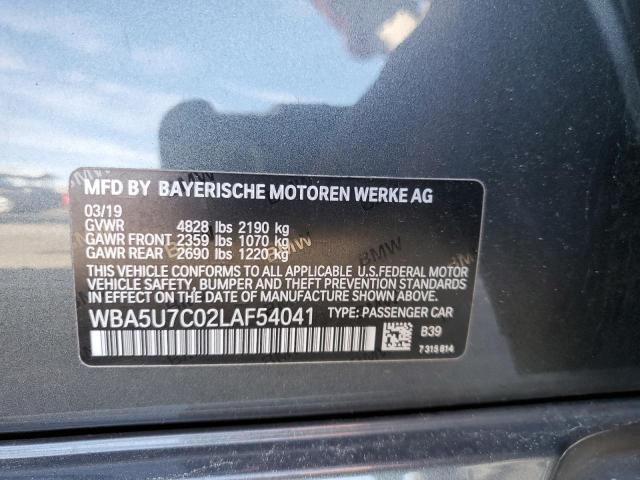 WBA5U7C02LAF54041 BMW M3