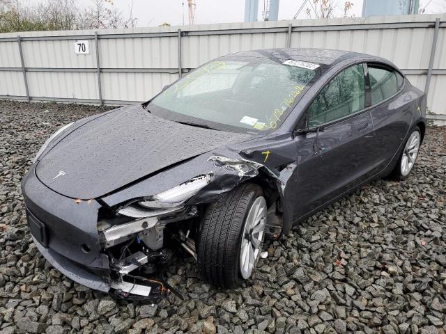 5YJ3E1EB8NF338253 | 2022 TESLA MODEL 3