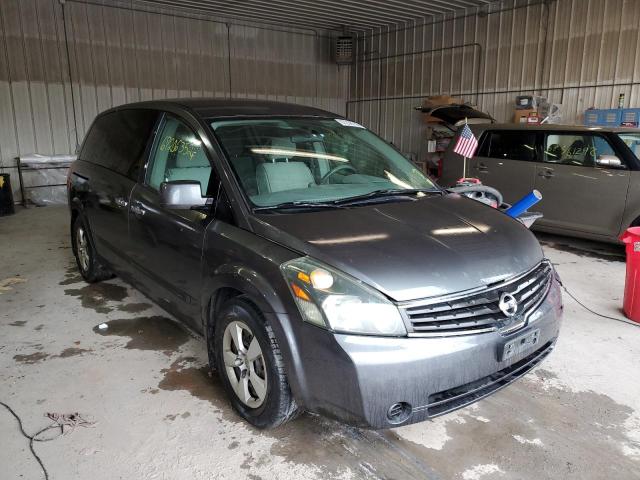 Salvage cars for sale from Copart York Haven, PA: 2008 Nissan Quest S