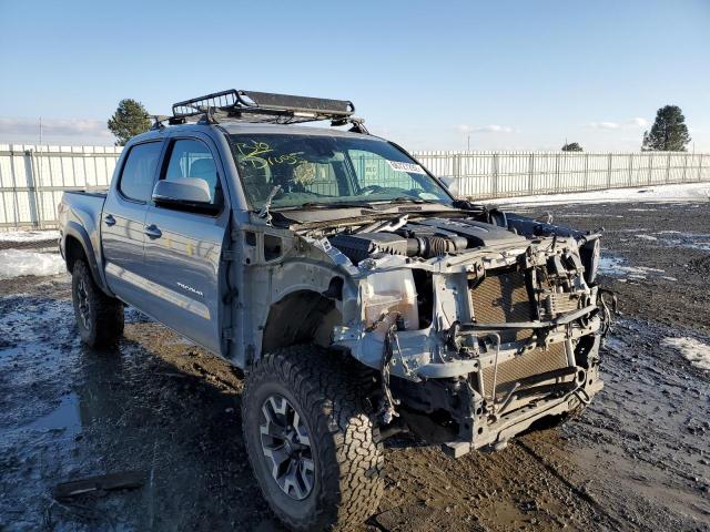 Salvage cars for sale from Copart Airway Heights, WA: 2019 Toyota Tacoma DOU