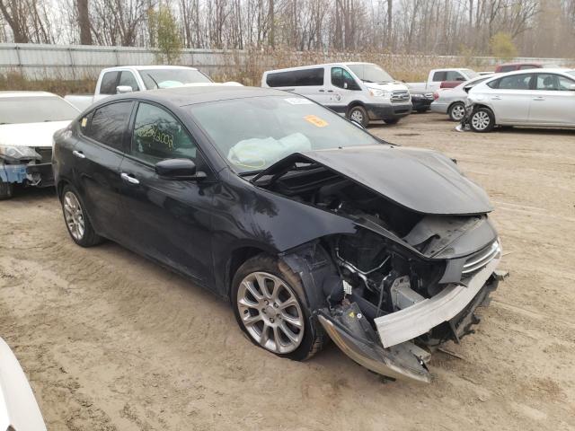 VIN: 1C3CDFCA6DD340362 Auction: COPART Lot: 66342002 Location: MI - FLINT 1C3CDFCA6DD340362 DODGE DART 2013 BLACK Photo 1