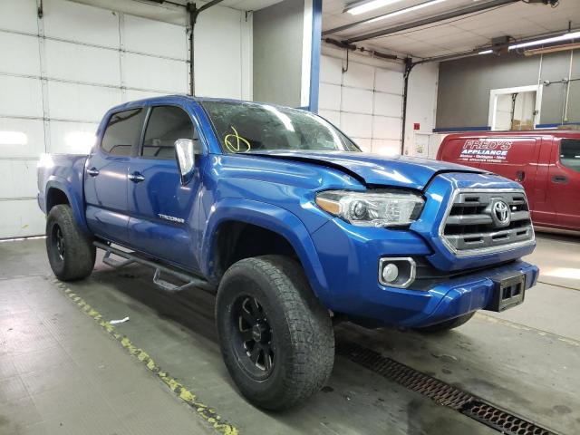 Salvage cars for sale from Copart Pasco, WA: 2017 Toyota Tacoma DOU
