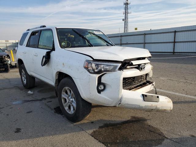 Salvage cars for sale from Copart Fresno, CA: 2021 Toyota 4runner SR