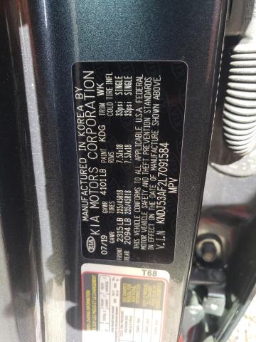 2020 KIA SOUL GT-LI KNDJ53AF2L7091584