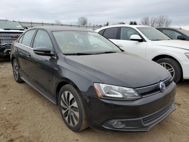 Седани VOLKSWAGEN JETTA HYBR 2013 Чорний